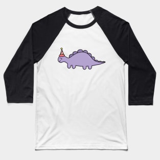 cute stegosaurus dinosaur design Baseball T-Shirt